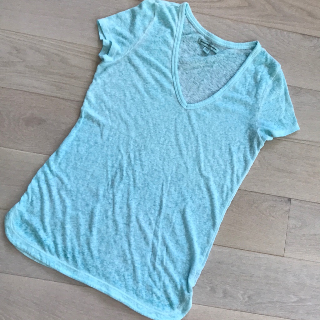 American Eagle Basic V Neck Top